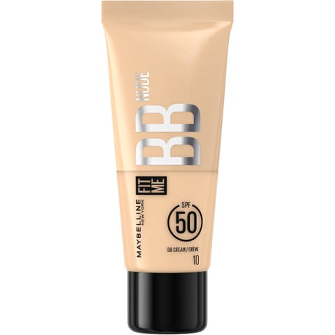⁨MAYBELLINE Fit Me Krem BB Nude SPF50 nr 10  30 ml⁩ w sklepie Wasserman.eu