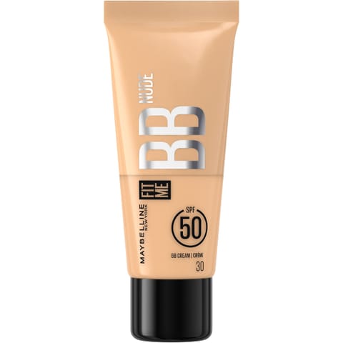 ⁨MAYBELLINE Fit Me Krem BB Nude SPF50 nr 30  30 ml⁩ w sklepie Wasserman.eu