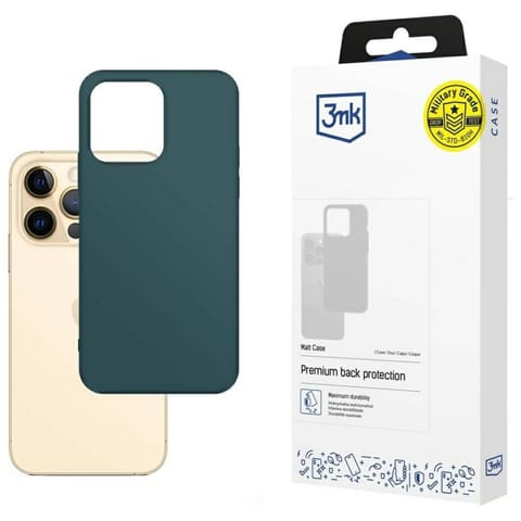 ⁨Etui 3MK Matt Case do iPhone 13 Pro      jasnozielony⁩ w sklepie Wasserman.eu