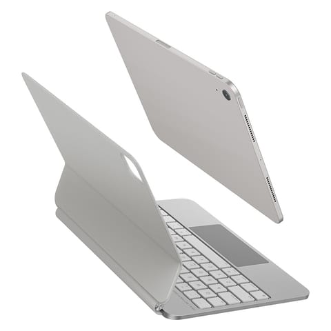 ⁨Etui UNIQ Venno Pro Magnetic Smart       z klawiaturą do iPad Air 11" M2 2024 / M3 2025 / M4 2026 | Air 10.9" (2022/20) | iPad Pro 11" (2022/21) biały⁩ w sklepie Wasserman.eu