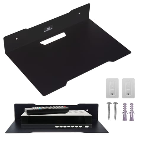 ⁨Półka ścienna pod dekoder Maclean, pojedyncza, max. 5kg, stalowa,  MC-122⁩ w sklepie Wasserman.eu