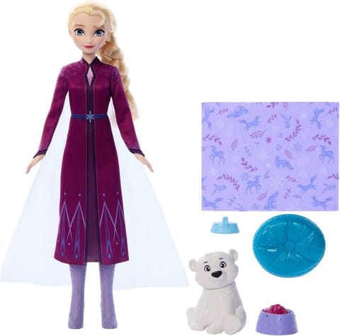 ⁨Disney Frozen Lalka Elsa + Baby Bear⁩ w sklepie Wasserman.eu