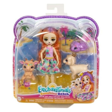 ⁨Enchantimals. Rodzina kózek lalka + zwierzątka⁩ w sklepie Wasserman.eu