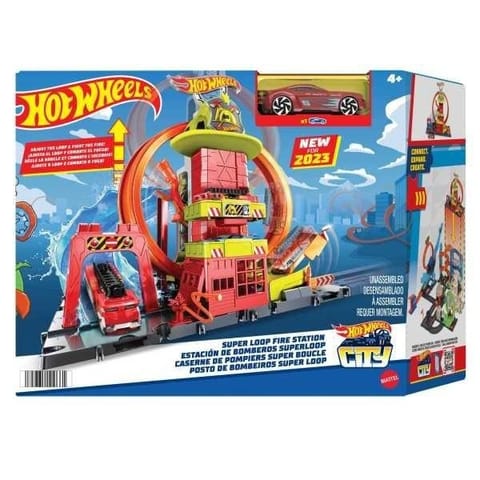 ⁨Hot Wheels City Remiza strażacka z superpętlą⁩ w sklepie Wasserman.eu