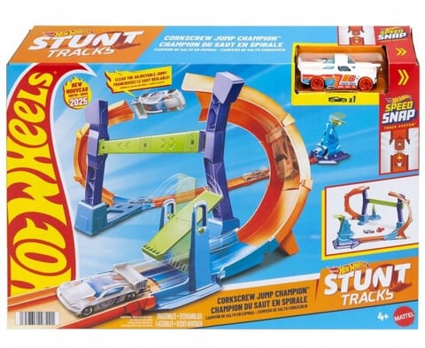 Hot Wheels Mistrzowski skok na pętli Tor wyścigowy w sklepie Wasserman.eu