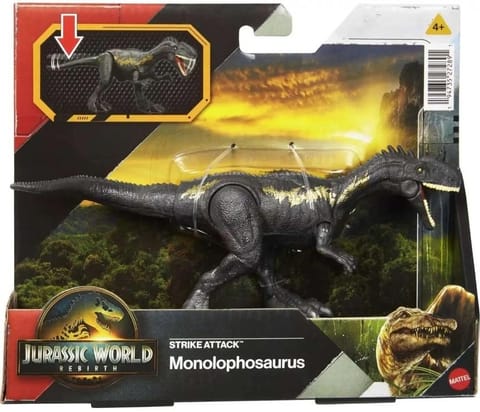 ⁨Jurassic World Figurka Strike Attack Monolophosaur⁩ w sklepie Wasserman.eu