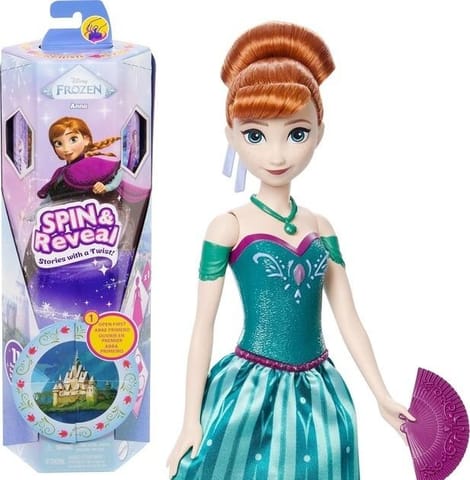 ⁨Lalka Disney Frozen Spin&Reveal Anna⁩ w sklepie Wasserman.eu
