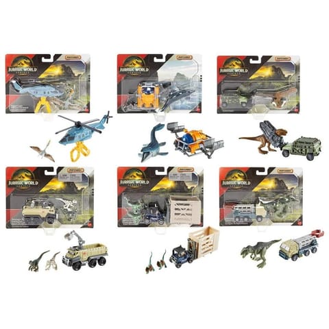 Matchbox Jurassic World Dino Transporters 2025 mix w sklepie Wasserman.eu