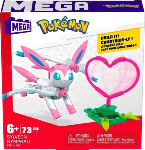⁨Mega Pokemon Klocki Zestaw z funkcją Sylveon⁩ w sklepie Wasserman.eu