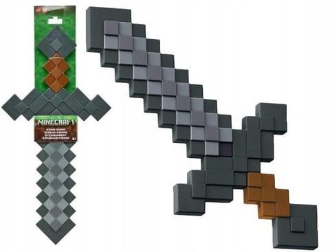 ⁨Minecraft Stone Sword Miecz pikselowy⁩ w sklepie Wasserman.eu