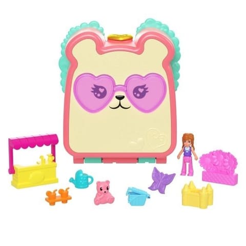 ⁨Polly Pocket Przekąski niespodzianki Piknik misia⁩ w sklepie Wasserman.eu