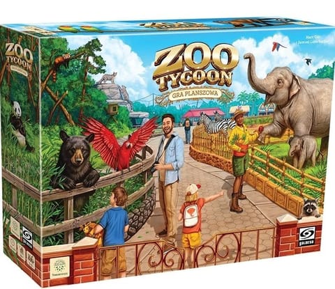 ⁨Zoo Tycoon: Gra planszowa GALAKTA⁩ w sklepie Wasserman.eu