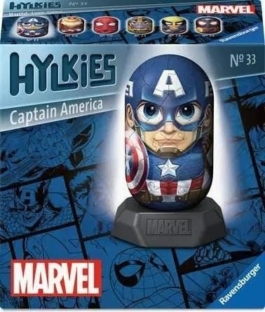 ⁨Puzzle 3D Hylkies: Captain America⁩ w sklepie Wasserman.eu