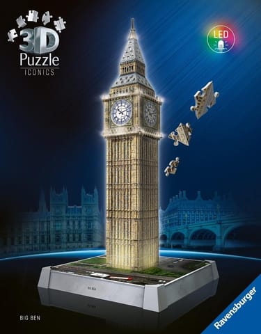 ⁨Puzzle 3D Iconics Big Ben⁩ w sklepie Wasserman.eu