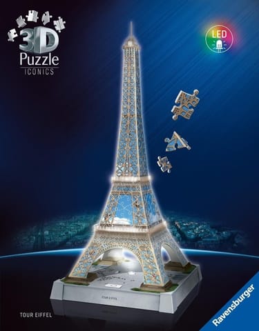 ⁨Puzzle 3D Iconics Wieża Eiffla⁩ w sklepie Wasserman.eu