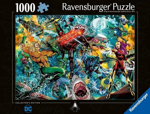 ⁨Puzzle 2D: Aquaman 1000el⁩ w sklepie Wasserman.eu