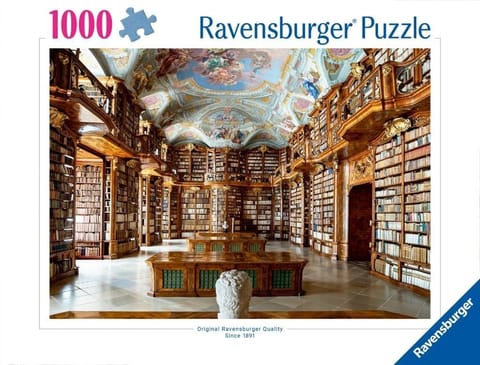 ⁨Puzzle 2D: Biblioteka 1000el⁩ w sklepie Wasserman.eu