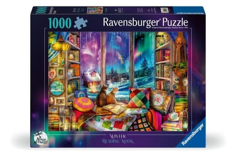 ⁨Puzzle 2D: Zimowa aura 1000el⁩ w sklepie Wasserman.eu