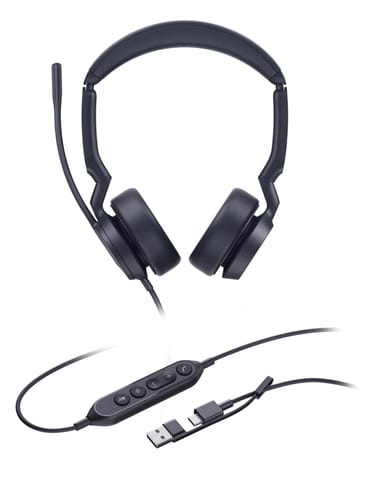 ⁨Yealink UH44 Dual UC USB-C/A Headset⁩ w sklepie Wasserman.eu