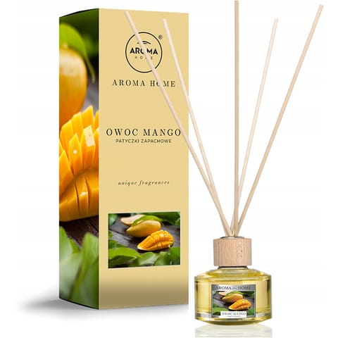 ⁨Patyczki zapachowe AROMA Home Mango 50ml⁩ w sklepie Wasserman.eu