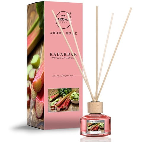 ⁨Patyczki zapachowe AROMA Home Rabarbar 50ml⁩ w sklepie Wasserman.eu