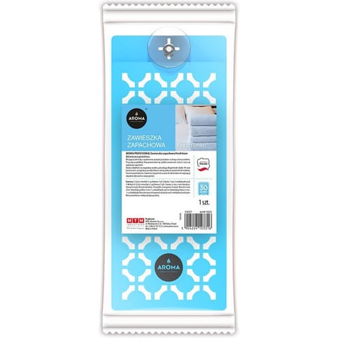 ⁨Zawieszka zapachowa polimerowa Fresh Linen AROMA PROFESSIONAL⁩ w sklepie Wasserman.eu