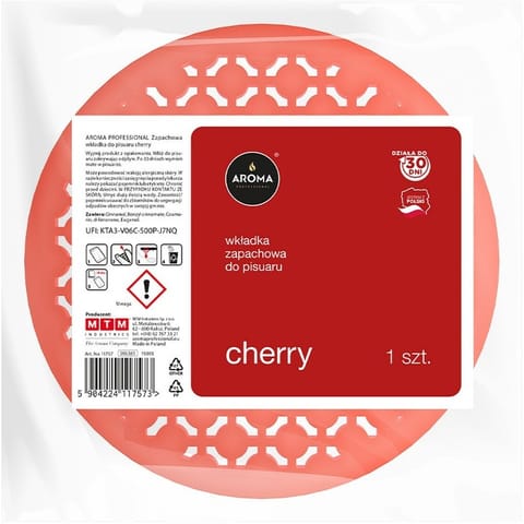 ⁨Wkład do pisuaru bez włosków CHERRY AROMA PROFESSIONAL⁩ w sklepie Wasserman.eu