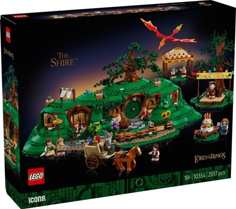⁨LEGO 10354 Icons Władca pierścieni: Shire⁩ w sklepie Wasserman.eu