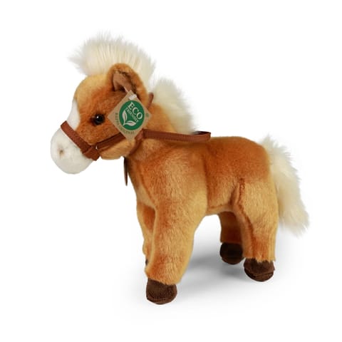 ⁨Rappa - Pluszowa realistyczna maskotka Konik brązowy 30 cm Eco-Friendly⁩ w sklepie Wasserman.eu