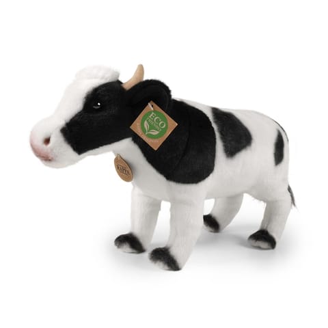⁨Rappa - Pluszowa realistyczna maskotka Krowa 35 cm Eco-Friendly⁩ w sklepie Wasserman.eu