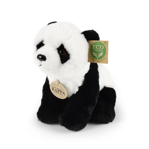 ⁨Rappa - Pluszowa realistyczna maskotka Panda siedząca 23 cm Eco-Friendly Soft Collection⁩ w sklepie Wasserman.eu