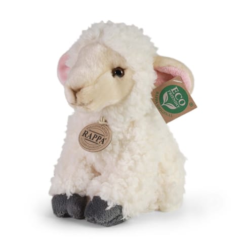 ⁨Rappa - Pluszowa realistyczna maskotka Owieczka siedząca 18 cm Eco-Friendly⁩ w sklepie Wasserman.eu