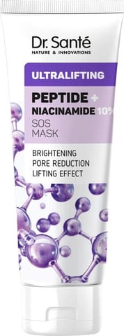 ⁨DR.SANTE Ultralifting Maska SOS do twarzy Peptide + Niacinamide 75 ml⁩ w sklepie Wasserman.eu
