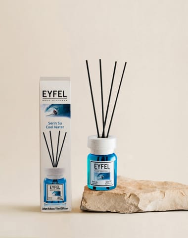 ⁨EYFEL Dyfuzor zapachowy z patyczkami - Cool Water 120 ml⁩ w sklepie Wasserman.eu