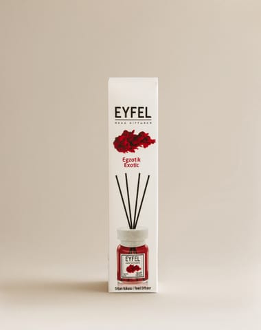 ⁨EYFEL Dyfuzor zapachowy z patyczkami - Egzotyczny 120 ml⁩ w sklepie Wasserman.eu