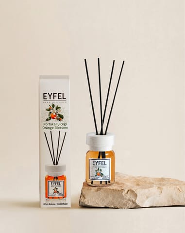 ⁨EYFEL Dyfuzor zapachowy z patyczkami - Kwiat Pomarańczy 120 ml⁩ w sklepie Wasserman.eu