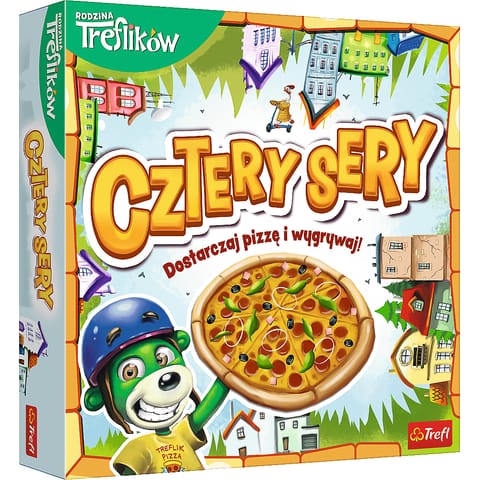 ⁨Gra planszowa Cztery Sery Rodzina Treflików Trefl 02282⁩ w sklepie Wasserman.eu