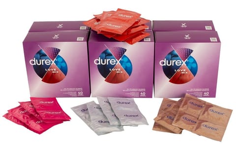 ⁨Durex Love Mix 40pcs VE 6⁩ w sklepie Wasserman.eu