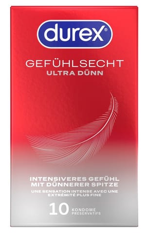⁨Durex Gefühlsecht Ultra Dünn10⁩ w sklepie Wasserman.eu