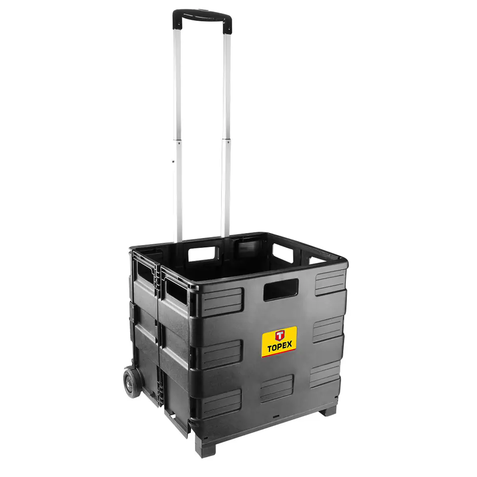 Wózek transportowy, składana skrzynka, udźwig 35kg w sklepie Wasserman.eu