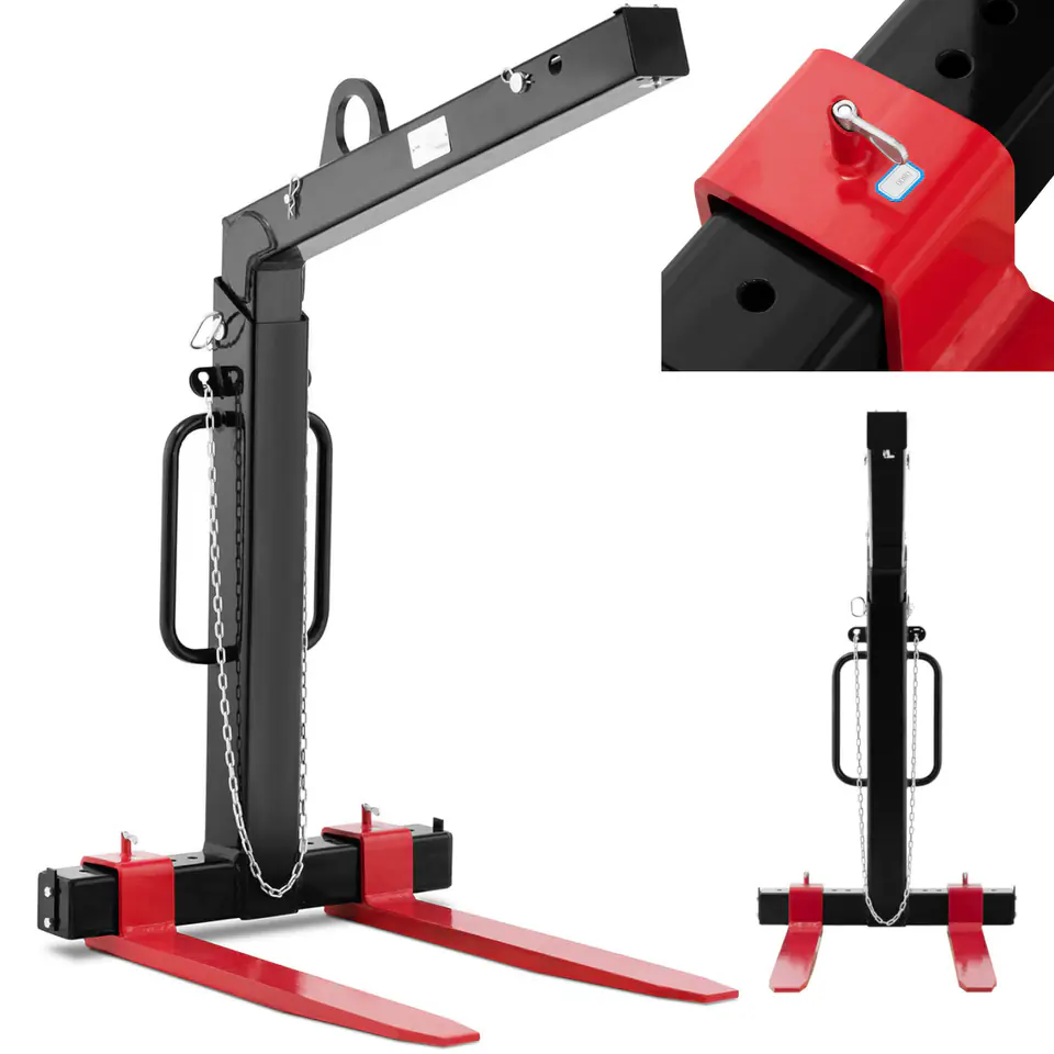 ⁨Crane forks for pallets HDS self-leveling slings adjustable up to 2000 kg 2 t⁩ at Wasserman.eu