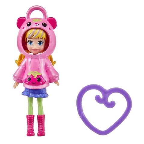 ⁨Polly Pocket Lalka zawieszka 7,5cm⁩ w sklepie Wasserman.eu