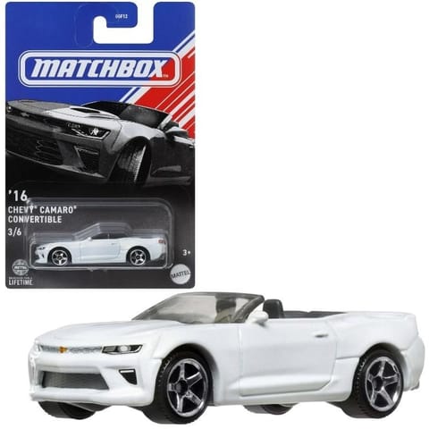 ⁨Matchbox Samochód 16 Chevy Camaro Convertible⁩ w sklepie Wasserman.eu