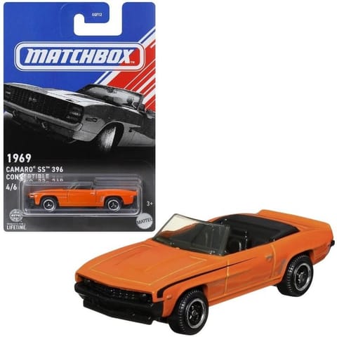 ⁨Matchbox Samochód 1969 Camaro SS 396 Covertible⁩ w sklepie Wasserman.eu