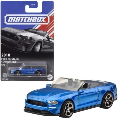 ⁨Matchbox Samochód 2018 Ford Mustang Convertible⁩ w sklepie Wasserman.eu