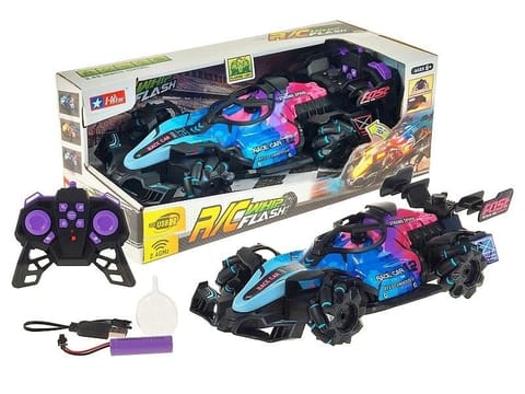 ⁨Auto sportowe na radio neonowe 35,5x17x13,5cm⁩ w sklepie Wasserman.eu