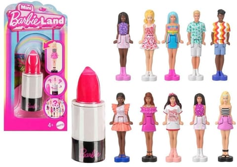⁨Barbie mini laleczka niespodzianka w szmince mix⁩ w sklepie Wasserman.eu