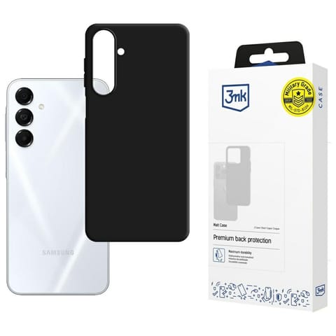 ⁨Etui 3MK Matt Case do Samsung Galaxy A17 5G czarny⁩ w sklepie Wasserman.eu