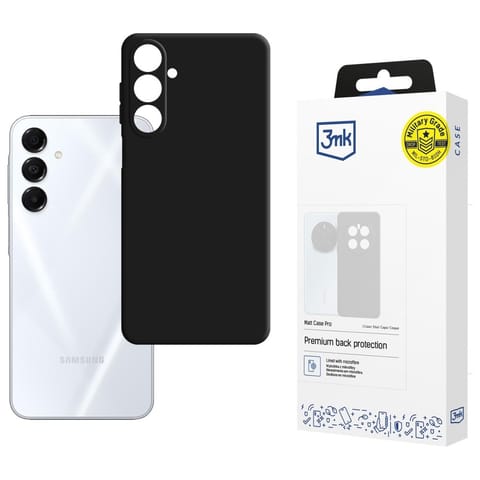 ⁨Etui 3MK Matt Case Pro do Samsung Galaxy A17 5G czarny⁩ w sklepie Wasserman.eu
