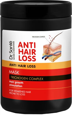 ⁨DR.SANTE H.C.Anti Hair Loss Maska d/włosów 1000ml&⁩ w sklepie Wasserman.eu